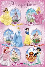 POSTER DISNEY PRINCESS CASTLES 61 X 91.5 CM