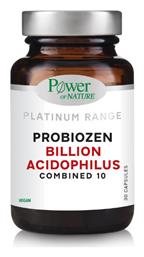 Power Health Platinum Range Probiozen Billion Acidophilus Combined 10 Προβιοτικά 20mg 30 κάψουλες