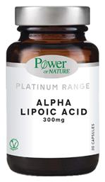 Power Of Nature Platinum Range Alpha Lipoic Acid 300mg 30 κάψουλες