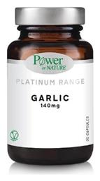 Power Of Nature Platinum Range Garlic 140mg 30 κάψουλες