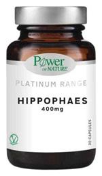 Power Of Nature Platinum Range Hippophaes 400 Mg 30 Φυτικές Κάψουλες