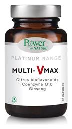 Power Of Nature Platinum Range Multi-Vmax Πολυβιταμίνη 30 κάψουλες