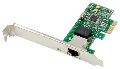 Powertech Ενσύρματη Κάρτα Δικτύου Gigabit (1Gbps) Ethernet PCI-e