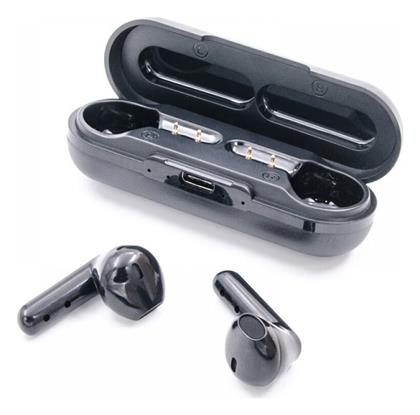 Pro X In-ear Bluetooth Handsfree Ακουστικά με Θήκη Φόρτισης Μαύρα