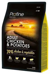 Profine Adult 3kg Ξηρά Τροφή για Ενήλικους Σκύλους με Κοτόπουλο και Πατάτες από το Plus4u