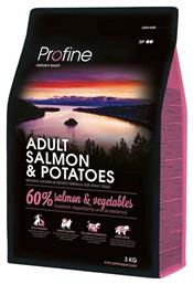 Profine Adult 3kg Ξηρά Τροφή για Ενήλικους Σκύλους με Σολομό και Πατάτες από το Plus4u