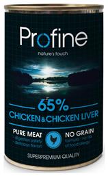 Profine Nature's Touch Υγρή Τροφή Σκύλου με Κοτόπουλο χωρίς Σιτηρά σε Κονσέρβα 400γρ. από το Plus4u