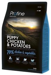 Profine Puppy 3kg Ξηρά Τροφή με Λίγα Σιτηρά για Κουτάβια με Κοτόπουλο και Πατάτες από το Plus4u