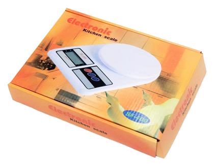 Ψηφιακή Ζυγαριά 1gr/7kg Λευκή SF-400