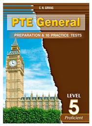 PTE GENERAL LEVEL 5 PREPARATION & 10 PRACTICE TESTS Student 's Book από το Plus4u