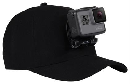 Puluz Καπέλο Black Με Βάση J-Hook for GoPro Hero