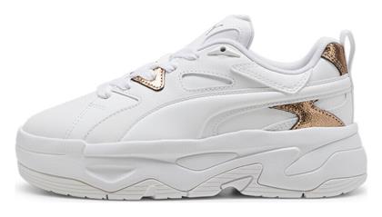 Puma Blstr Glam Γυναικεία Sneakers Λευκά