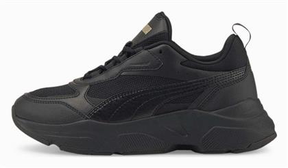 Puma Cassia Γυναικεία Chunky Sneakers Μαύρα