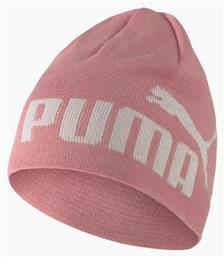 Puma Essential Logo Γυναικείος Beanie Σκούφος σε Ροζ χρώμα