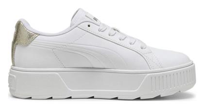 Puma Karmen Metallic Shine Γυναικεία Sneakers Λευκά