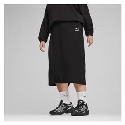 Puma Midi Φούστα Μαύρη