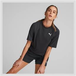 Puma Modern Γυναικείο Αθλητικό T-shirt Fast Drying Μαύρο