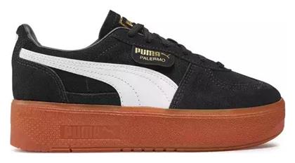 Puma Palermo Elevata Γυναικεία Flatforms Sneakers ΜΑΥΡΟ από το Spartoo