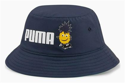 Puma Παιδικό Καπέλο Bucket Υφασμάτινο Navy Μπλε