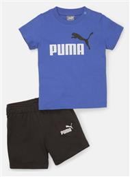 Puma Παιδικό Σετ με Σορτς Καλοκαιρινό 2τμχ Μπλε