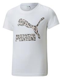 Puma Παιδικό T-shirt Λευκό