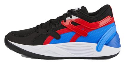 Puma TRC Blaze Court Χαμηλά Μπασκετικά Παπούτσια Μαύρα από το Z-mall