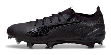 Puma Ultra 5 Ultimate FG Χαμηλά Ποδοσφαιρικά Παπούτσια με Τάπες Μαύρα