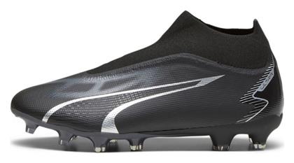 Puma Ultra Match Ll FG/AG Ψηλά Ποδοσφαιρικά Παπούτσια με Τάπες Black / Asphalt από το MybrandShoes