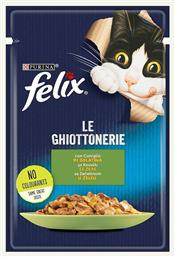 Purina Felix Fantastic Υγρή Τροφή για Ενήλικες Γάτες σε Φακελάκι με Κουνέλι σε Ζελέ σε Ζελέ 85gr από το Plus4u