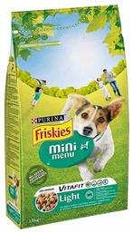 Purina Friskies Mini Menu Vitafit Light 1.5kg Ξηρά Τροφή για Ενήλικους Σκύλους Μικρόσωμων Φυλών Διαίτης με Κοτόπουλο / Λαχανικά Κωδικός: 25536847 από το e-Fresh