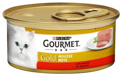 Purina Gourmet Gold Βοδινό Mousse 85gr από το Plus4u