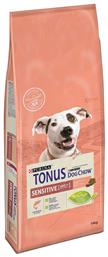 Purina Tonus Dog Chow Adult Sensitive 14kg Ξηρά Τροφή για Ενήλικους Σκύλους με Σολομό από το Plus4u