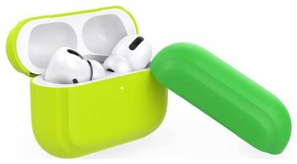 Puro Silicon Case Icon Fluo Κίτρινο (Apple AirPods Pro)