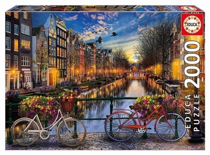 Puzzle Amsterdam Love 2D 2000 Κομμάτια από το Plus4u