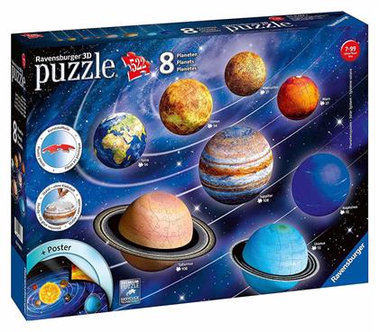 Puzzle Planetary Solar System 3D 522 Κομμάτια από το Moustakas Toys