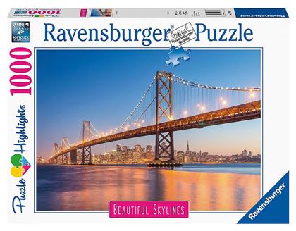 Puzzle San Francisco 2D 1000 Κομμάτια