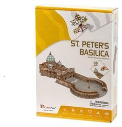 Puzzle St. Peter's Basilica 3D 68 Κομμάτια