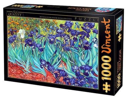 Puzzle The Van Gogh Irises 2D 1000 Κομμάτια από το Plus4u