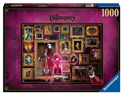 Puzzle Villainous Captain Hook 2D 1000 Κομμάτια