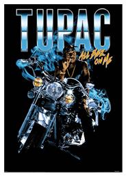 Pyramid International Αφίσα Tupac Shakur All Eyez Motorcycle 61x91.5cm