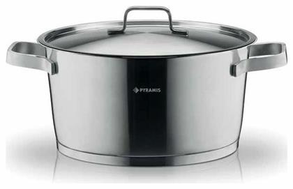 Pyramis Steel Line Βαθιά Ανοξείδωτη Κατσαρόλα