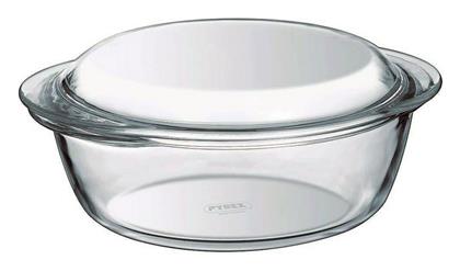 Pyrex Γάστρα Οβάλ Γυάλινη με Γυάλινο Καπάκι 29x23cm