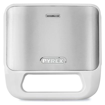 Pyrex SB 298 Τοστιέρα με Αποσπώμενες Πλάκες για 2 Τοστ 800W Λευκή