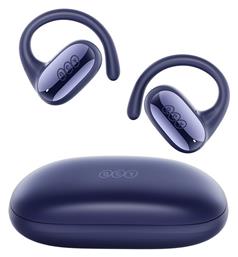 QCY Crossky GTR 2 Open Ear Bluetooth Handsfree Ακουστικά με Αντοχή στον Ιδρώτα και Θήκη Φόρτισης Μπλε