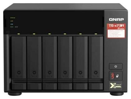 QNap TS-673A-8G NAS Tower με 6 θέσεις για HDD/SSD και 2 θύρες Ethernet