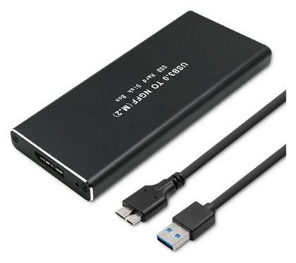 Qoltec Θήκη για Σκληρό Δίσκο M.2 SATA III με σύνδεση USB 3.0 / USB 3.1