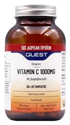 Quest Vitamin C Timed Release Βιταμίνη 1000mg 90 ταμπλέτες