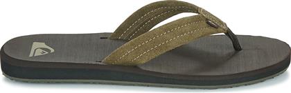 Quiksilver Carver Ανδρικά Flip Flops Χακί