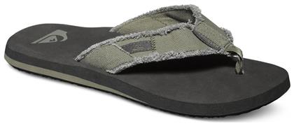 Quiksilver Monkey Abyss Flip Flops σε Χακί Χρώμα