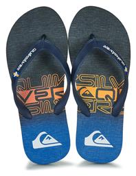 Quiksilver Παιδικές Σαγιονάρες Flip Flops Μπλε Molokai Art από το Cosmossport